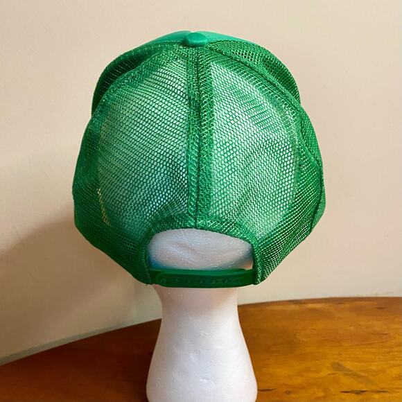 Huntington Banks VSport Vintage Green Trucker Hat Unisex Mens One Size - Picture 7 of 16